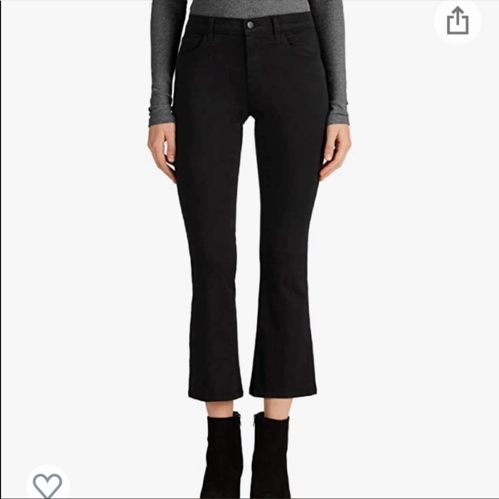 J brand black corduroy pants, like new!
